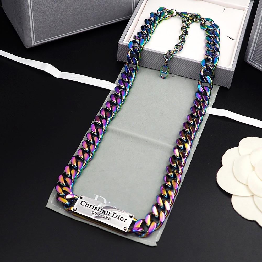 Dior Couture Chain Link Necklace  - DopestKickz