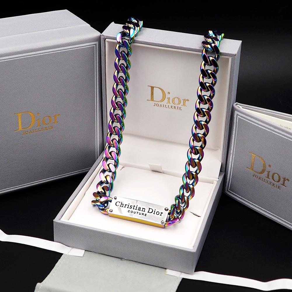 Dior Couture Chain Link Necklace  - DopestKickz