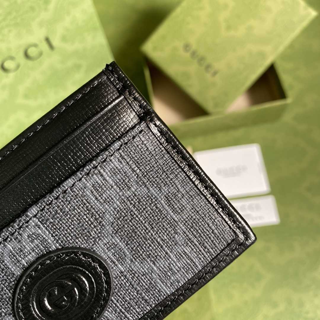Gucci Card Case With Interlocking G (10*7cm) - DopestKickz