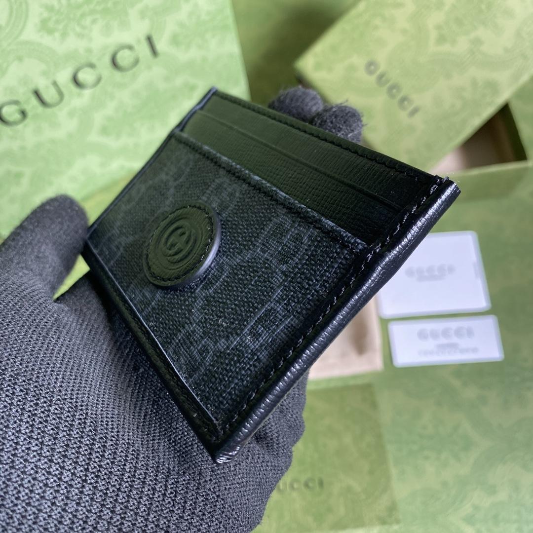 Gucci Card Case With Interlocking G (10*7cm) - DopestKickz
