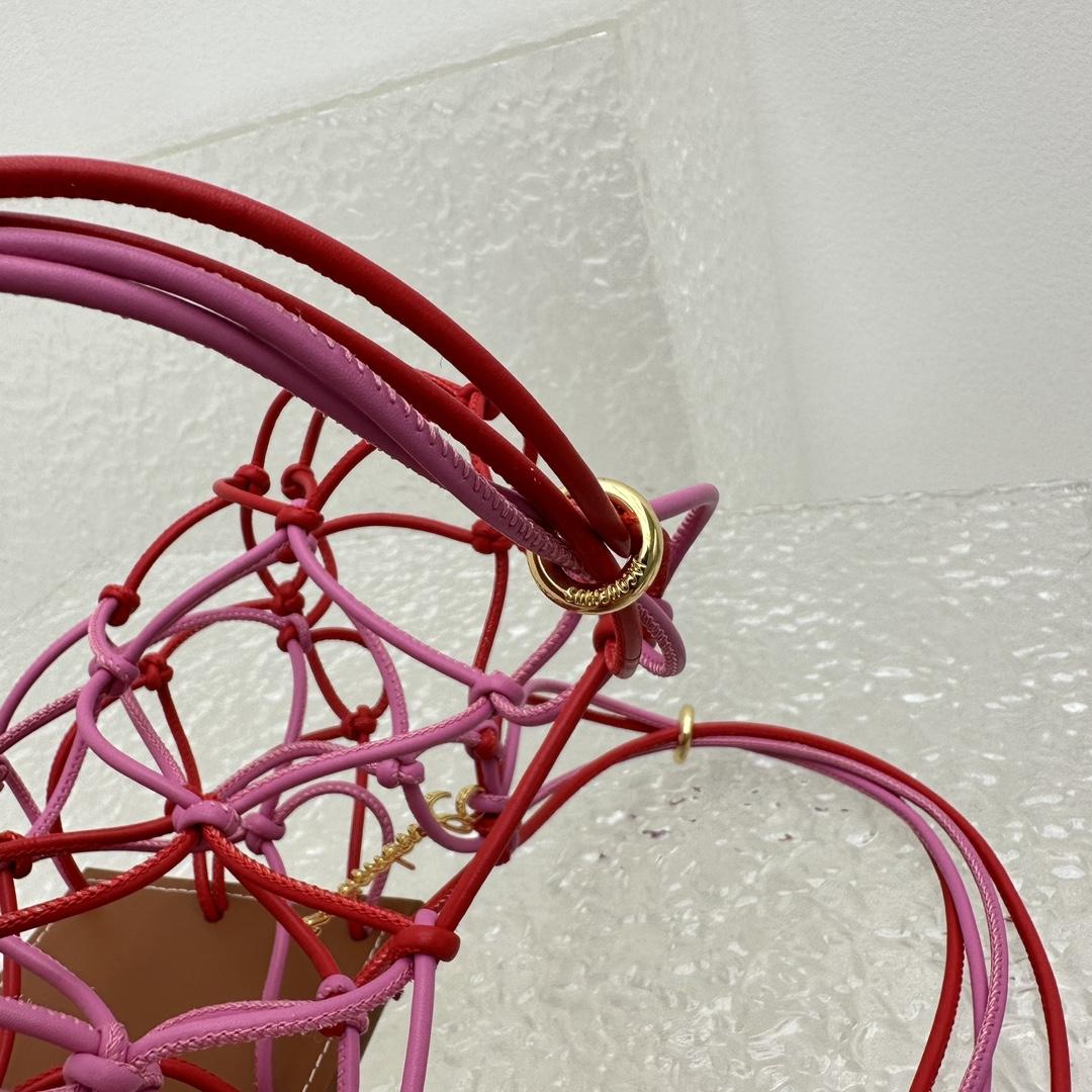 Jacquemus Le Petit Filet Pralu Tote Bag (10x27x21cm) - DopestKickz