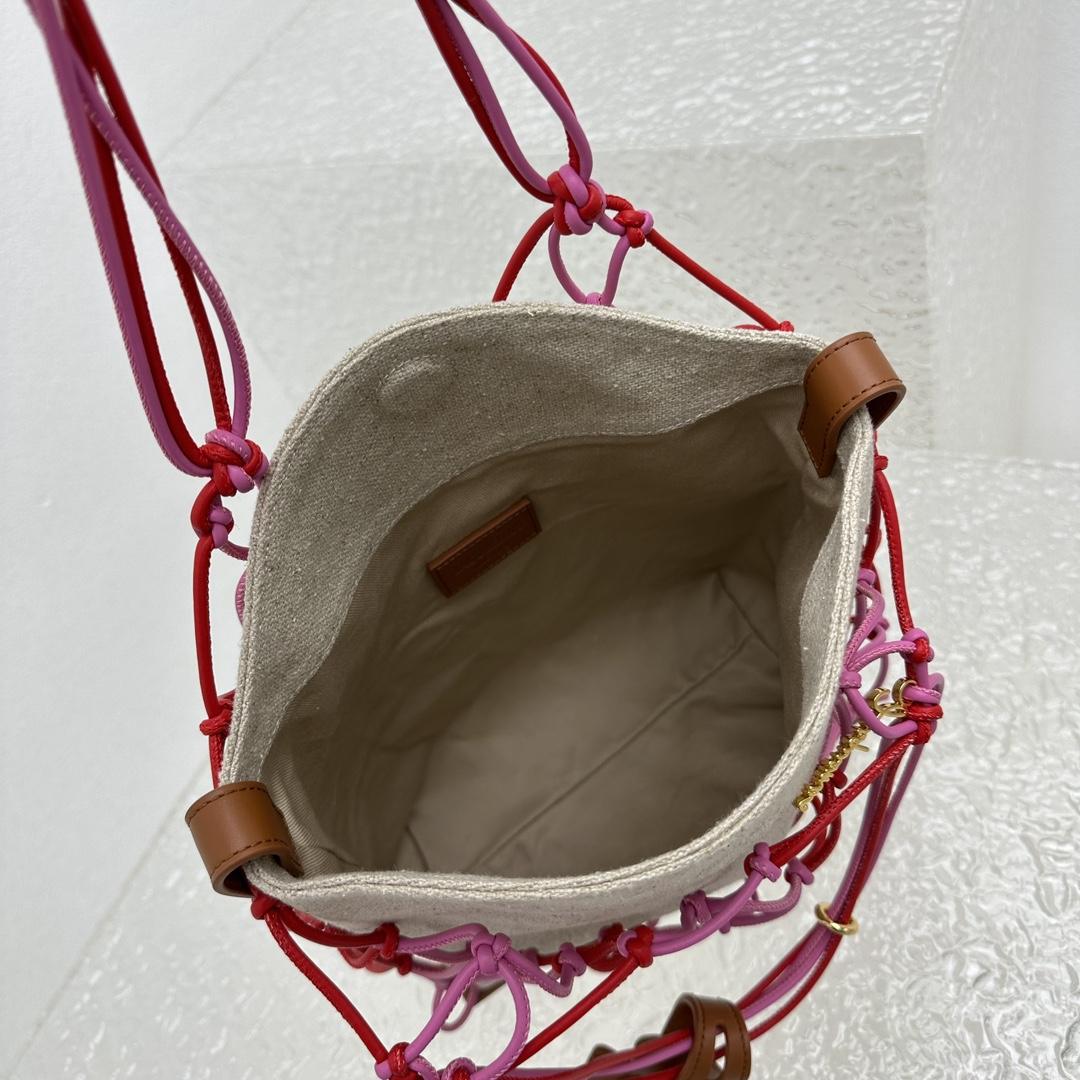 Jacquemus Le Petit Filet Pralu Tote Bag (10x27x21cm) - DopestKickz