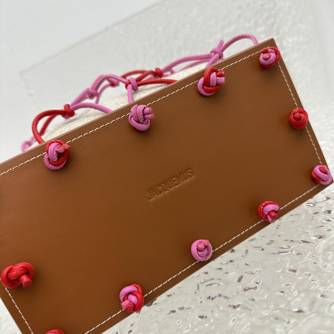 Jacquemus Le Petit Filet Pralu Tote Bag (10x27x21cm) - DopestKickz