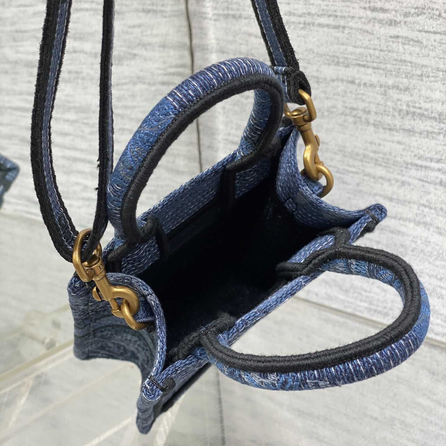 Dior Mini Dior Book Tote Phone Bag - DopestKickz