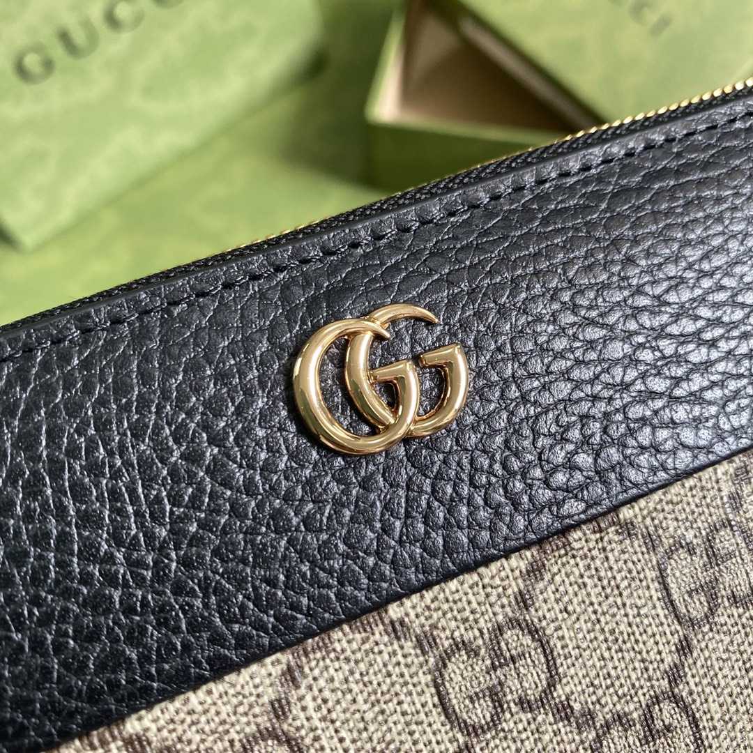Gucci GG Marmont Zip Around Wallet(19-10-3.5cm)    - DopestKickz