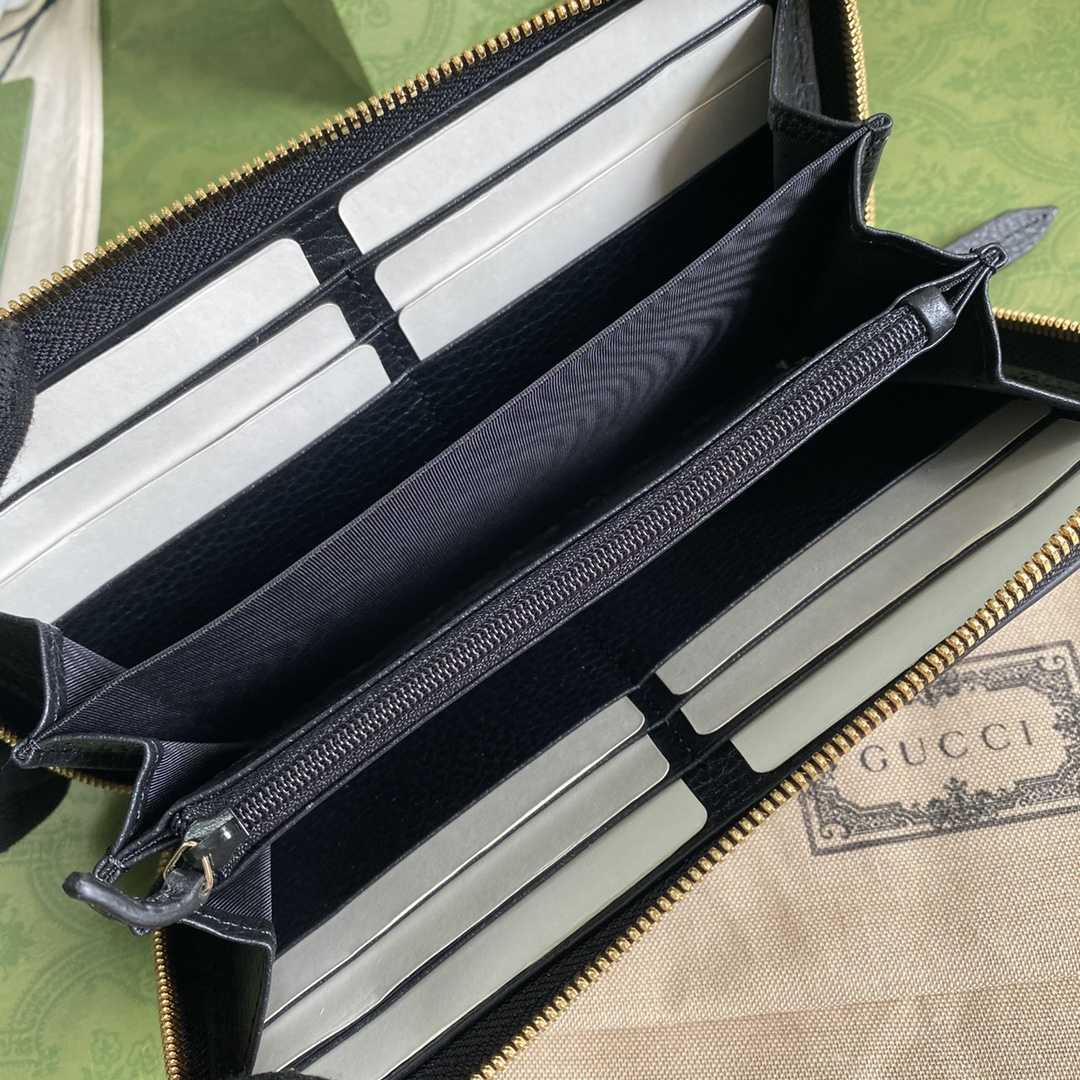 Gucci GG Marmont Zip Around Wallet(19-10-3.5cm)    - DopestKickz