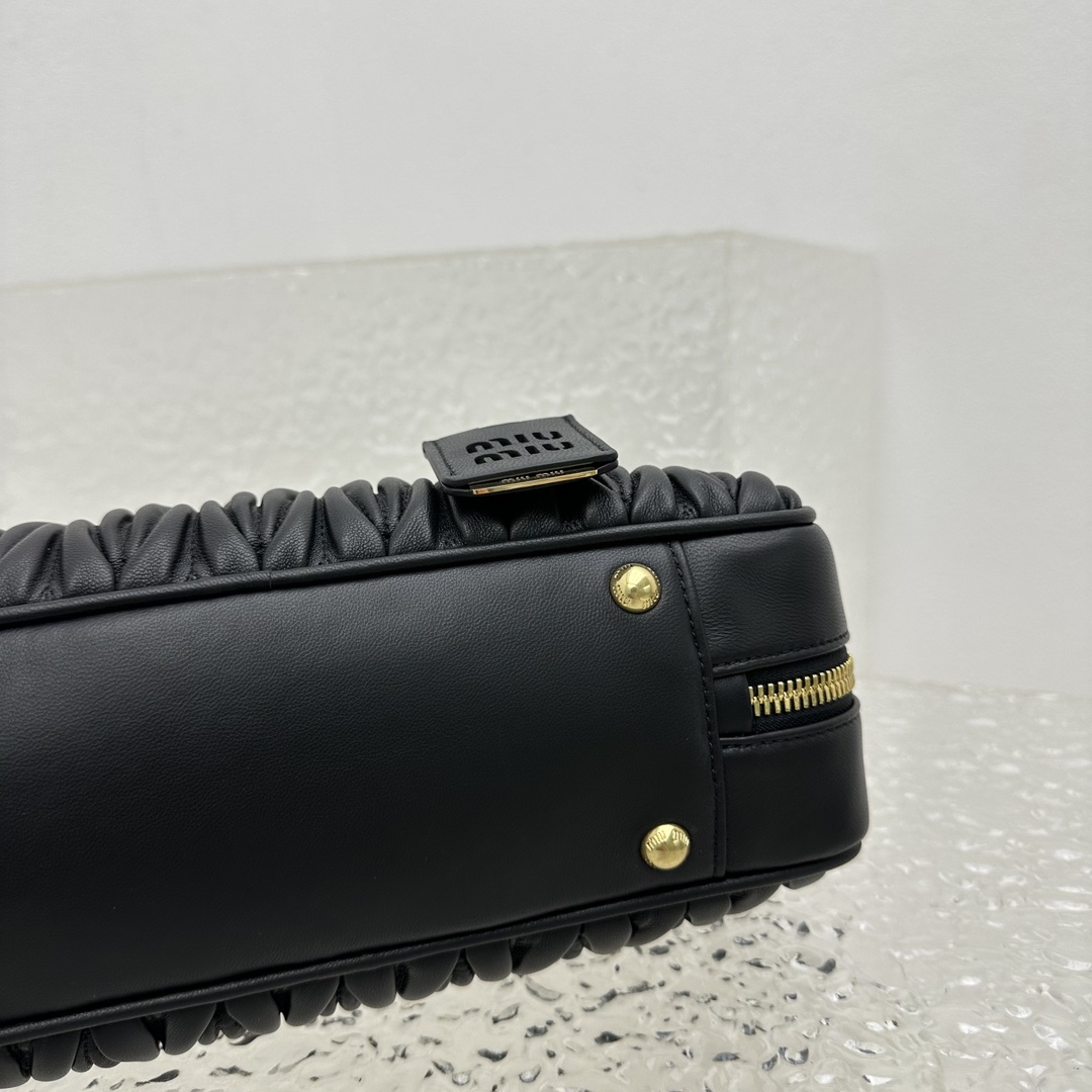 Miu Miu Arcadie Matelassé Nappa Leather Bag - DopestKickz