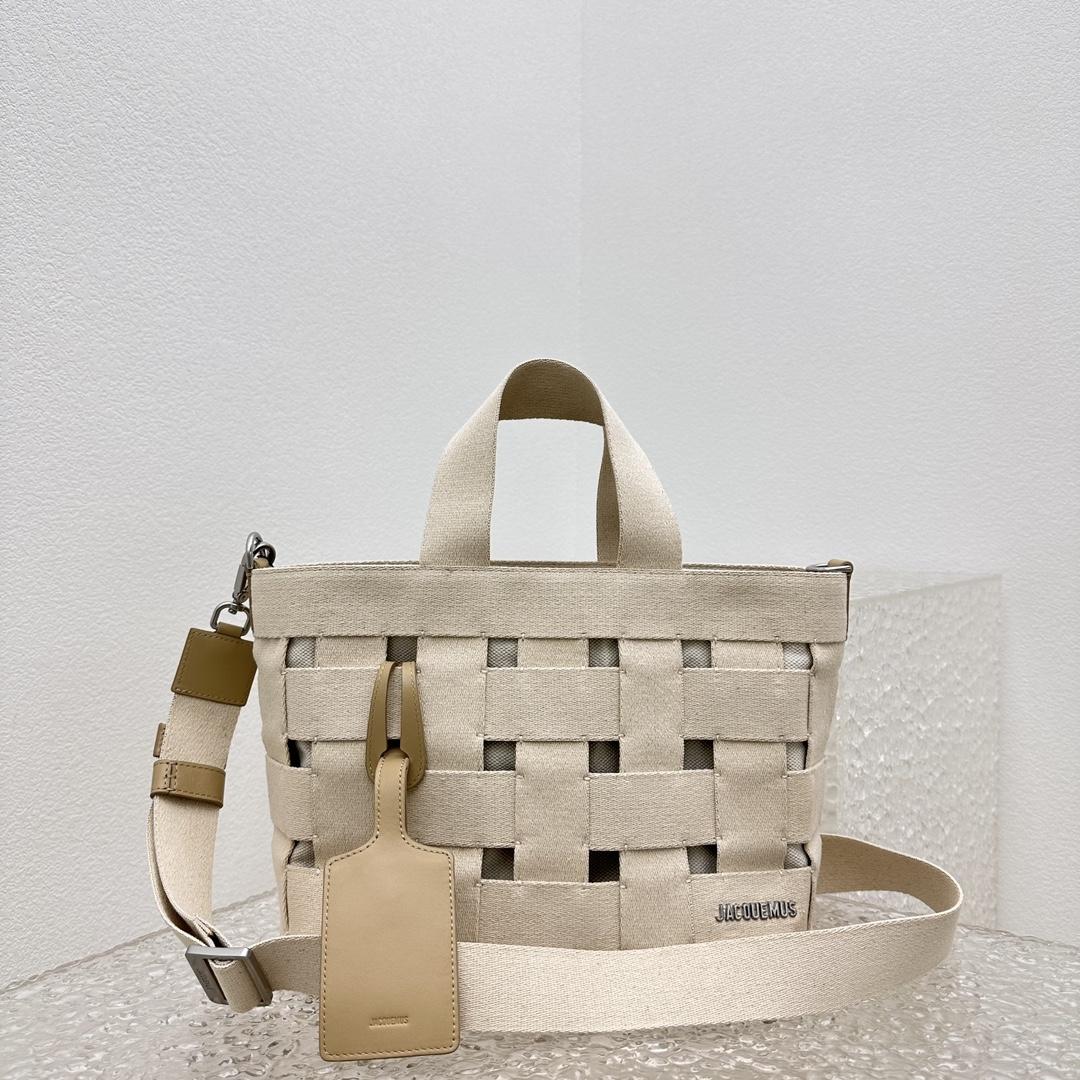 Jacquemus Le Cabas Gros Grain Grosgrain Tote Bag - DopestKickz