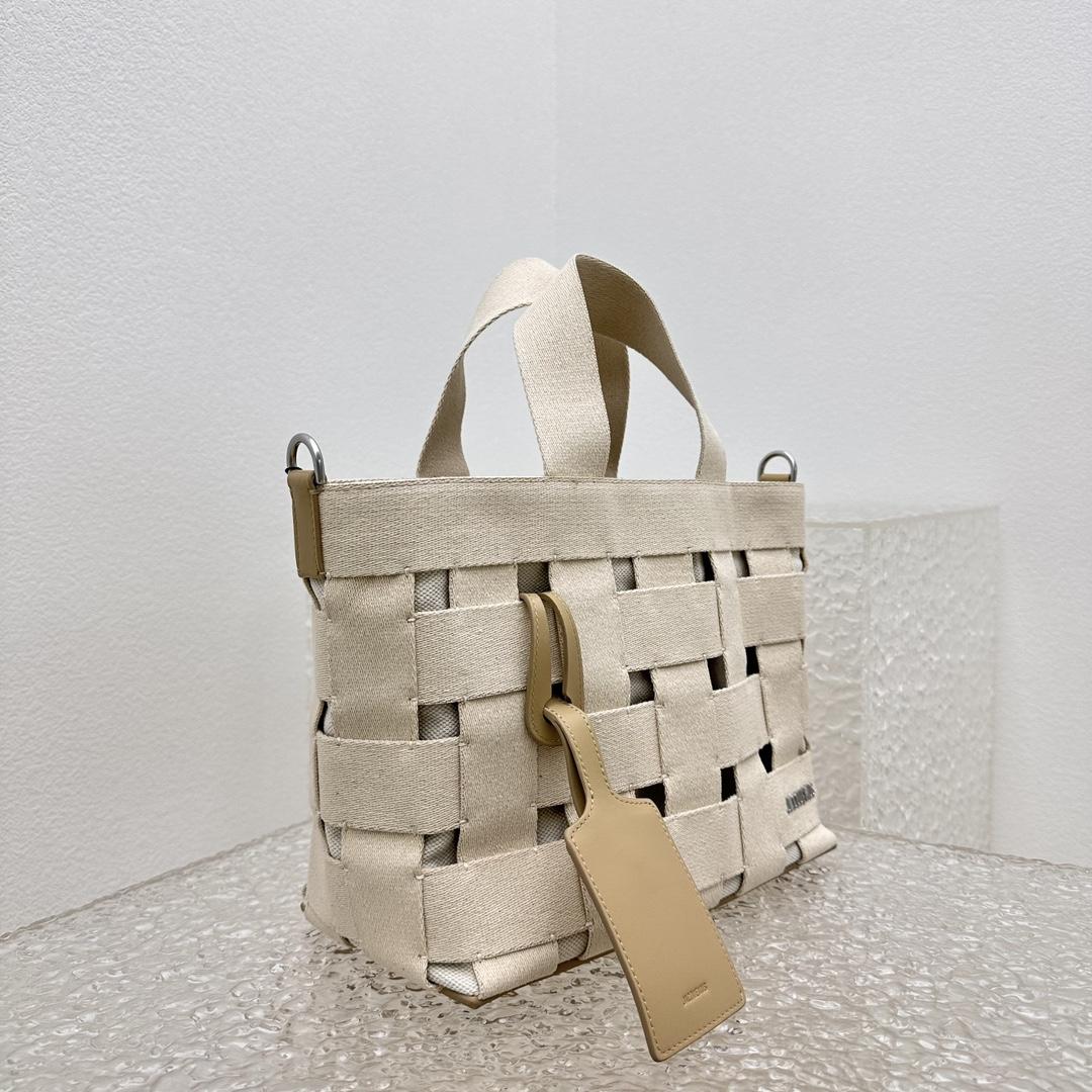 Jacquemus Le Cabas Gros Grain Grosgrain Tote Bag - DopestKickz
