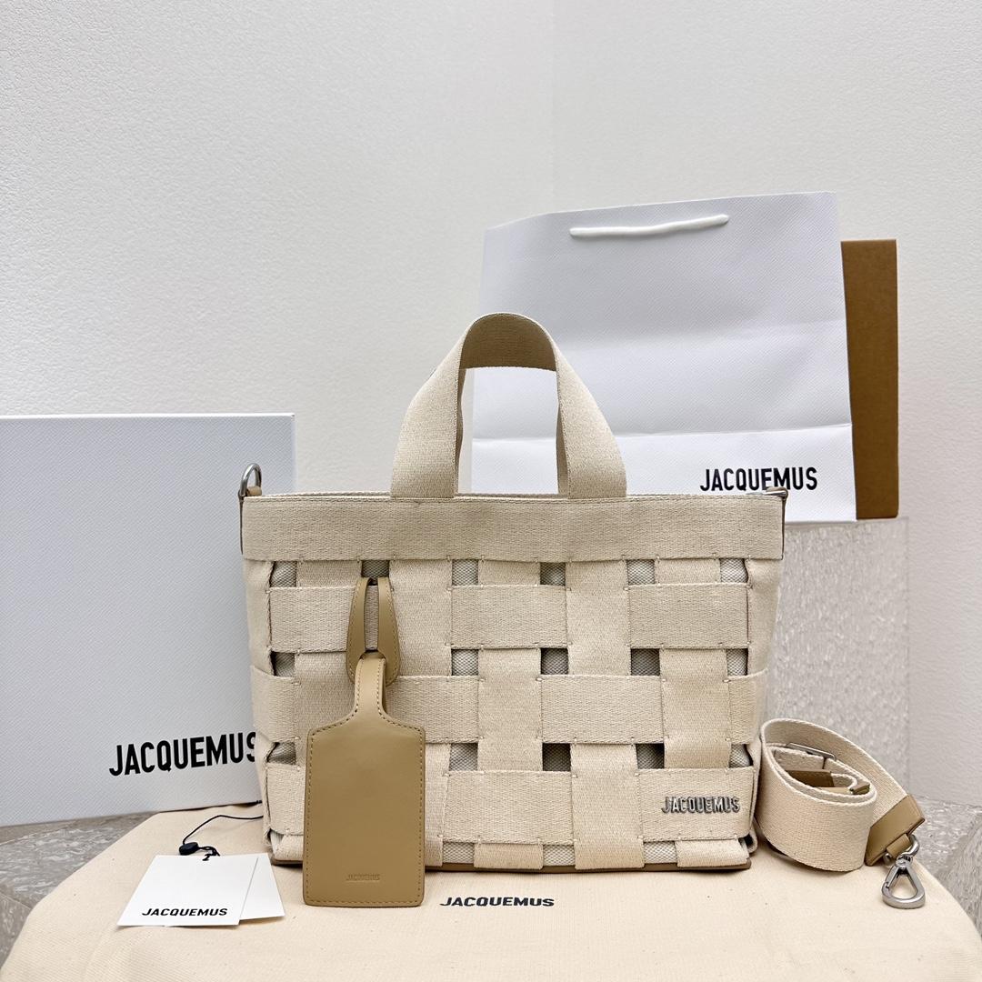 Jacquemus Le Cabas Gros Grain Grosgrain Tote Bag - DopestKickz