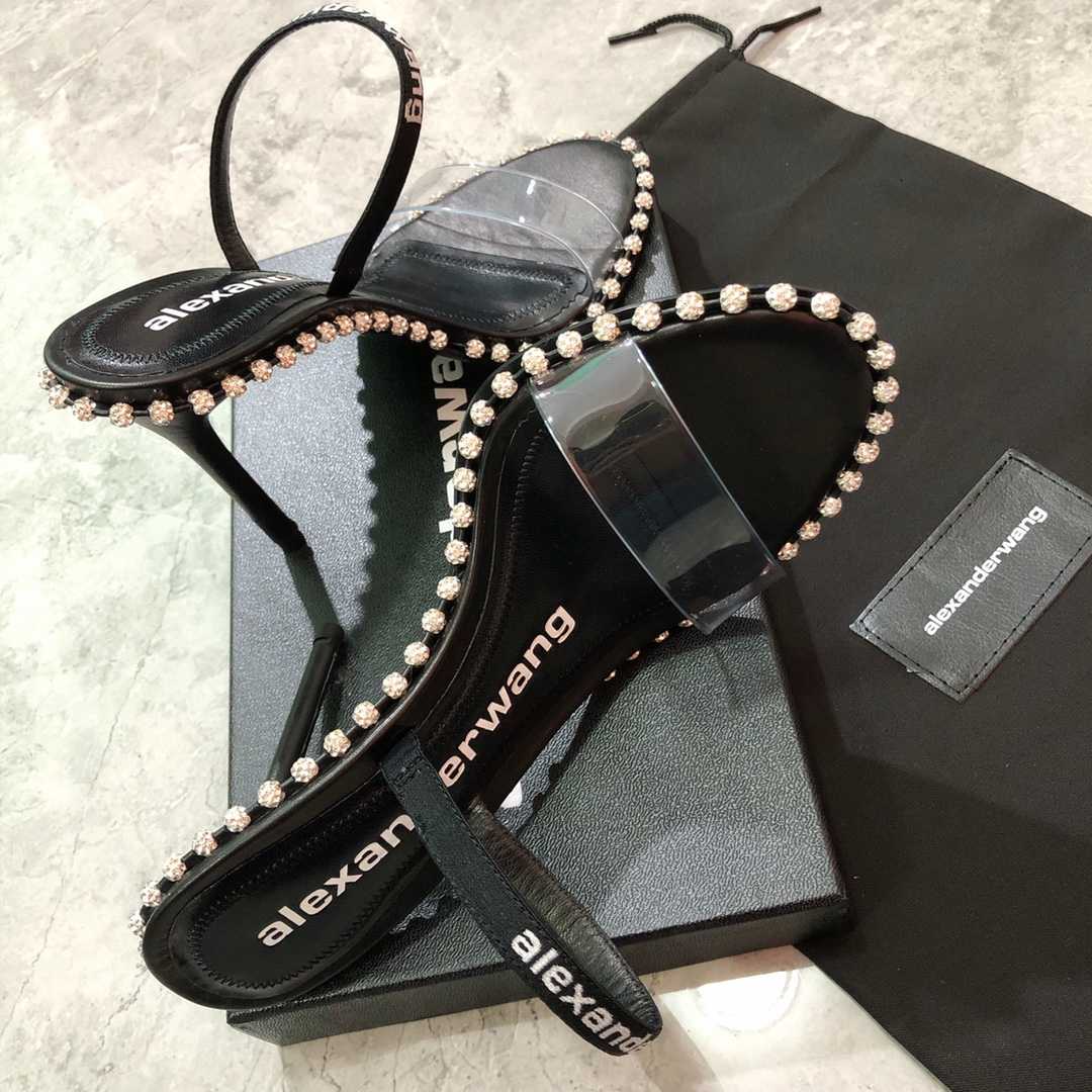 Alexander Wang Nova Pvc Strap Sandal   - DopestKickz