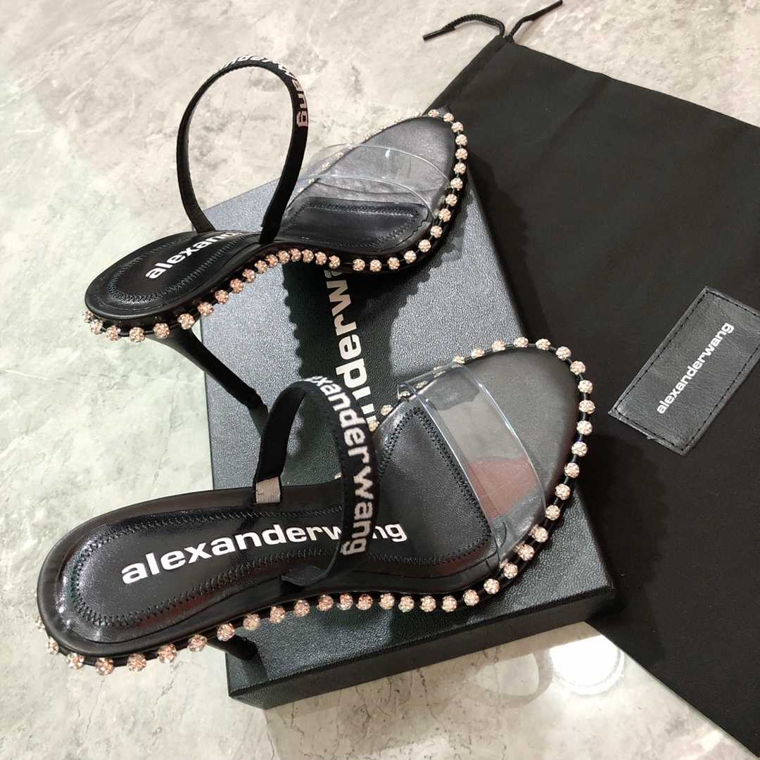 Alexander Wang Nova Pvc Strap Sandal   - DopestKickz
