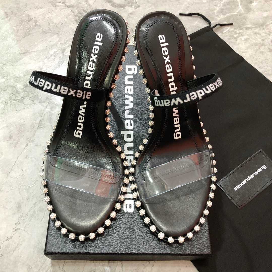 Alexander Wang Nova Pvc Strap Sandal   - DopestKickz