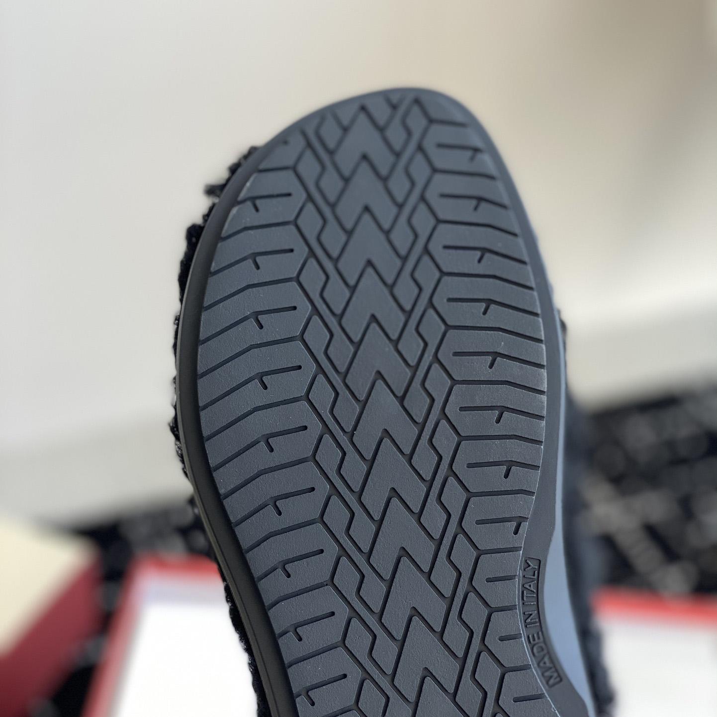 Marni Black Shearling Sabot - DopestKickz