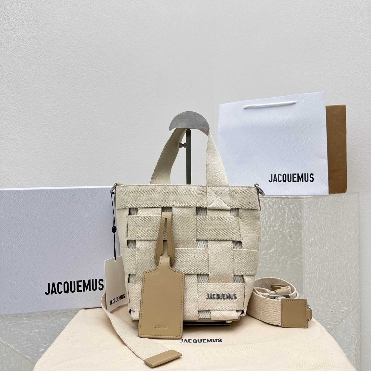 Jacquemus Le seau Gros Grain Utility Bucket Bag (16x14x24cm) - DopestKickz