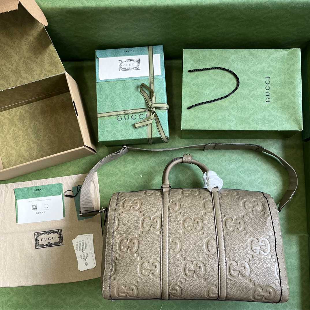 Gucci Jumbo GG Small Duffle Bag (45-29-25cm) - DopestKickz