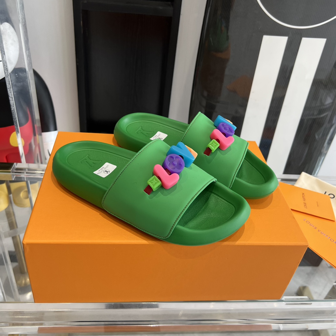 Louis Vuitton Pool Pillow Flat Comfort Mule Sandals - DopestKickz