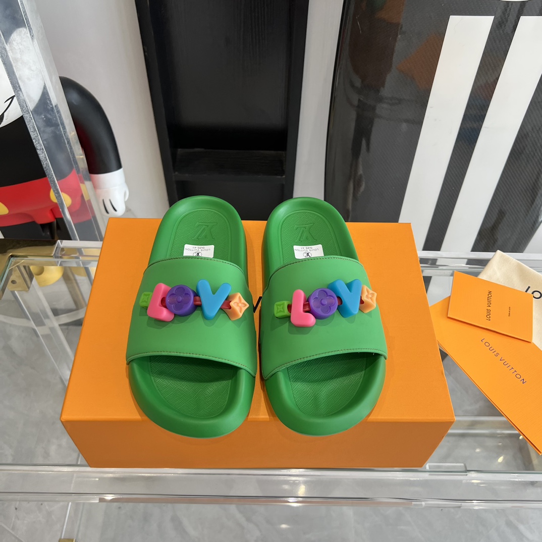 Louis Vuitton Pool Pillow Flat Comfort Mule Sandals - DopestKickz