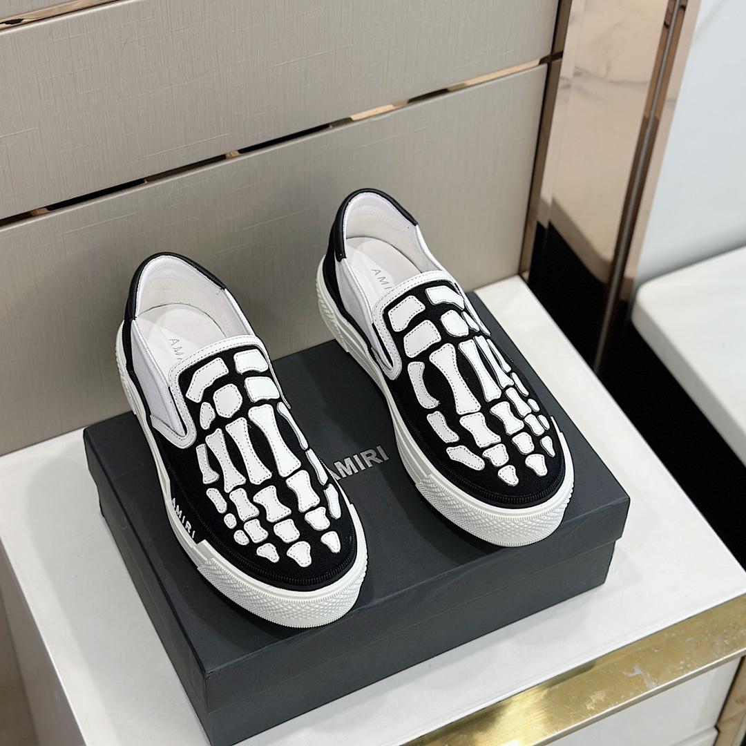 Amiri Skel Top Slip-on Sneakers - DopestKickz