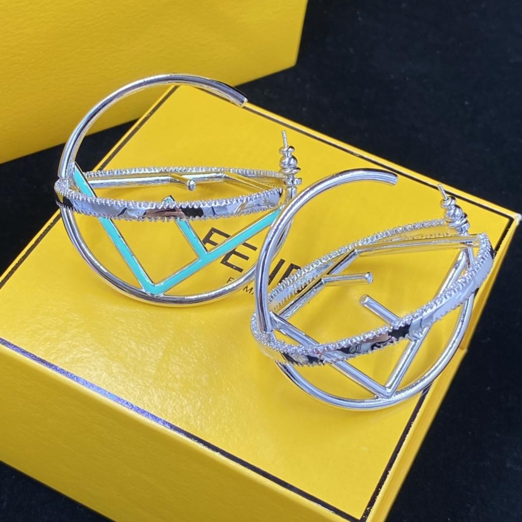 Fendi F is Fendi Earrings - DopestKickz