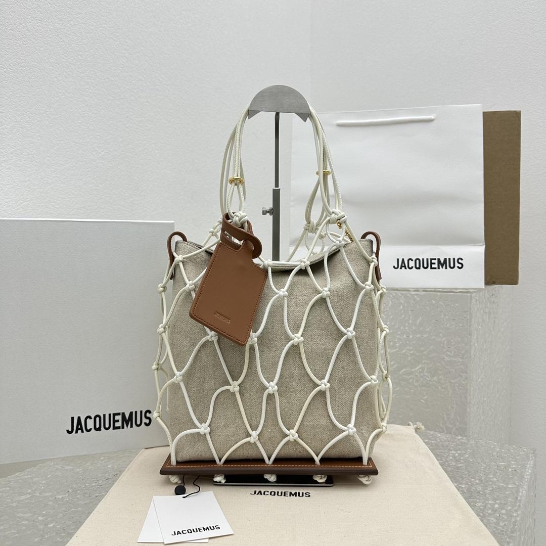 Jacquemus Le Petit Filet Pralu Tote Bag (10x27x21cm) - DopestKickz