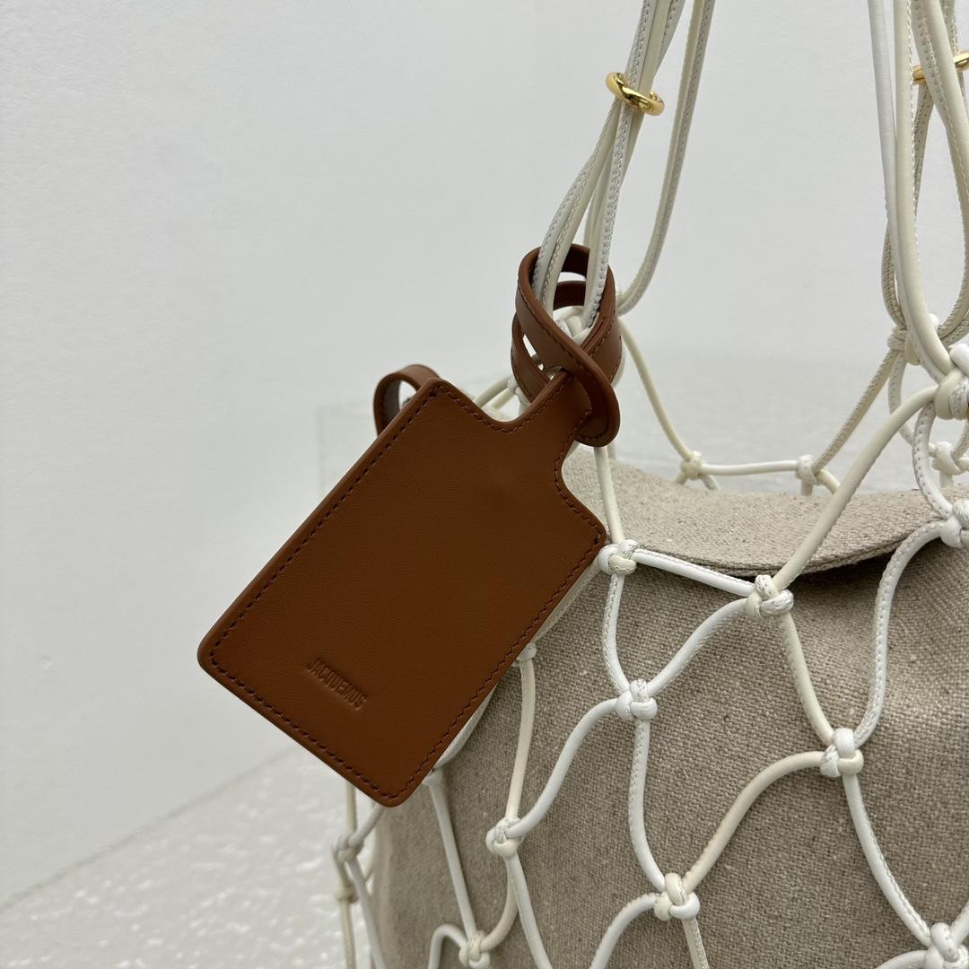 Jacquemus Le Petit Filet Pralu Tote Bag (10x27x21cm) - DopestKickz