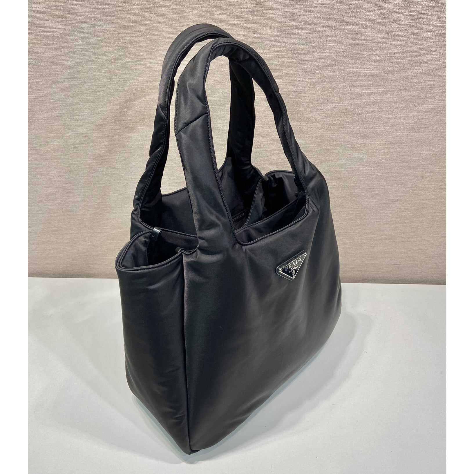 Prada Large Padded Re-Nylon Tote Bag - DopestKickz