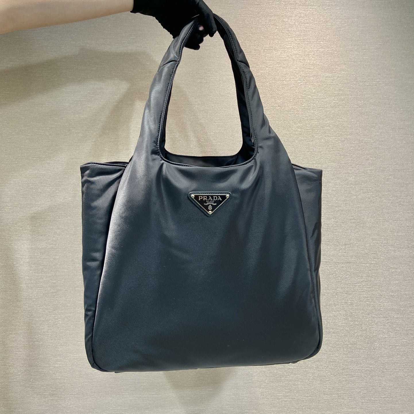 Prada Large Padded Re-Nylon Tote Bag - DopestKickz