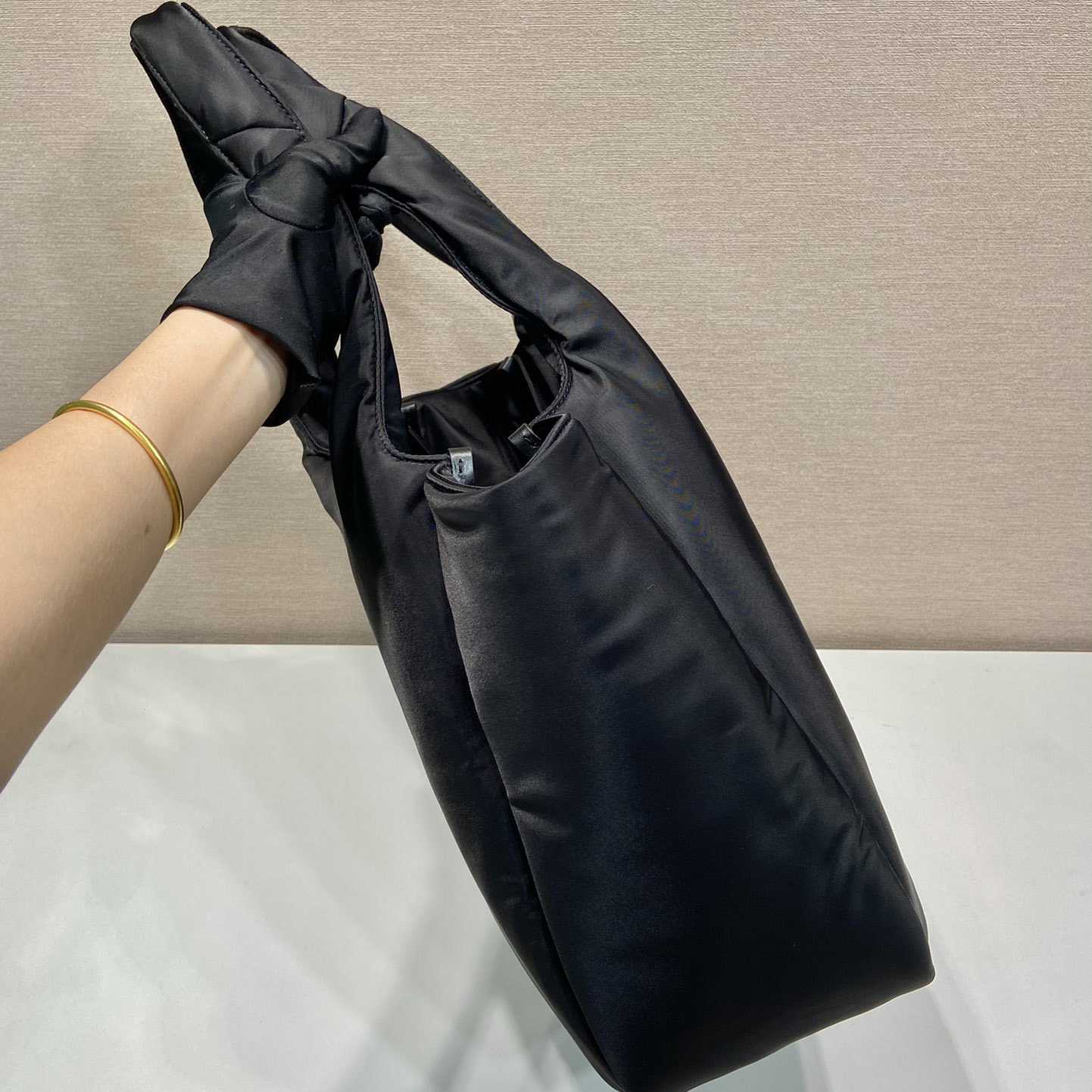 Prada Large Padded Re-Nylon Tote Bag - DopestKickz