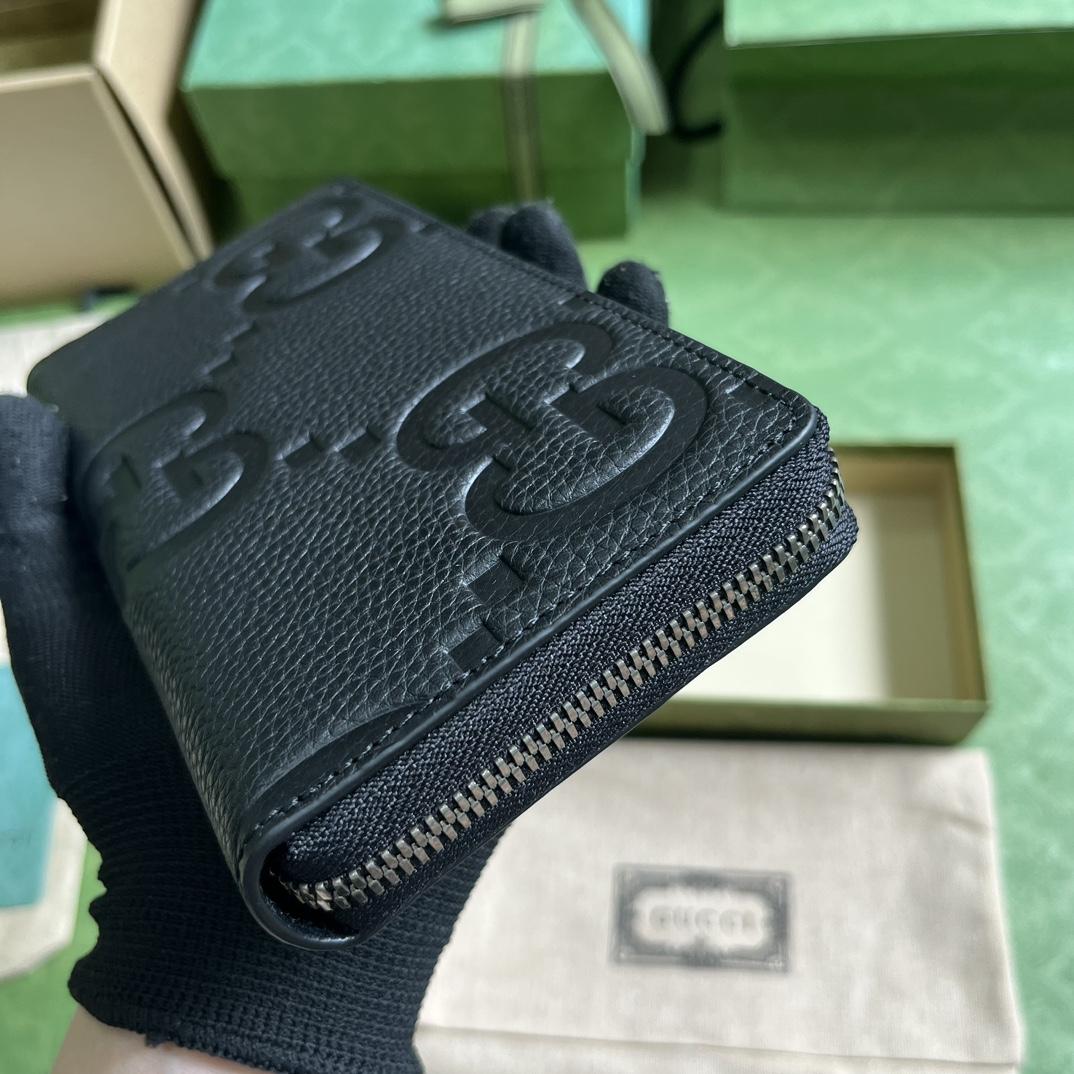 Gucci Jumbo GG Zip Around Wallet(19-10.5-2.5cm) - DopestKickz