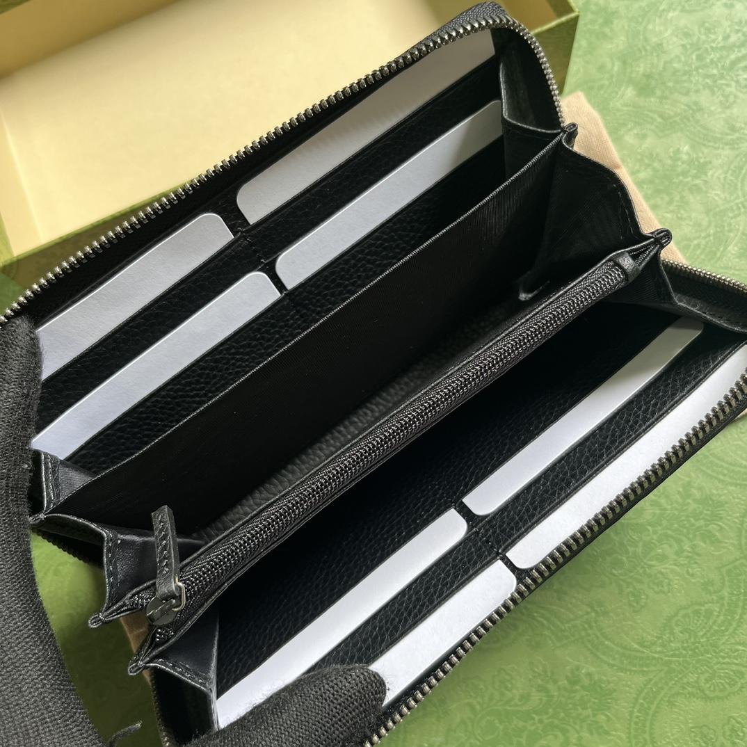Gucci Jumbo GG Zip Around Wallet(19-10.5-2.5cm) - DopestKickz