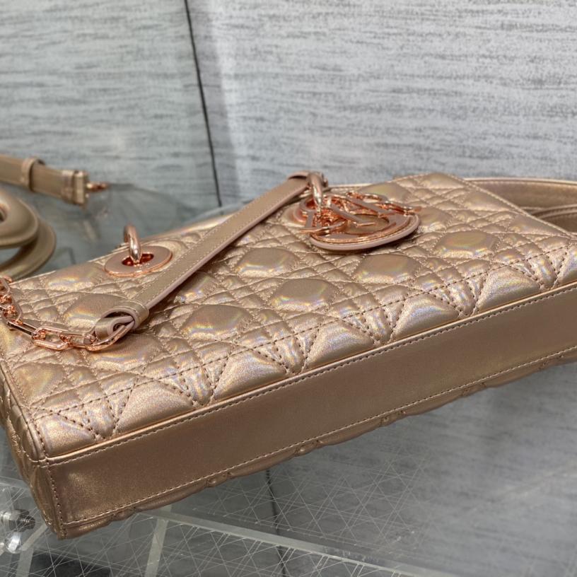 Dior Medium Dior Or Lady D-joy Bag - DopestKickz