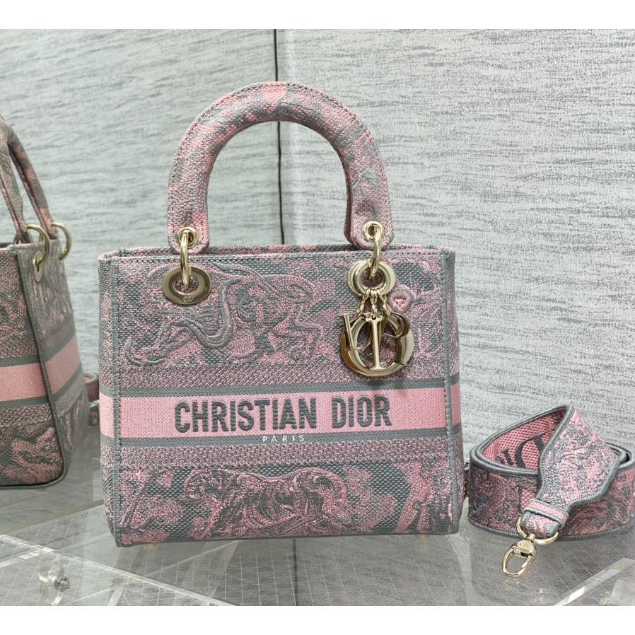 Dior Medium Lady D-lite Bag - DopestKickz