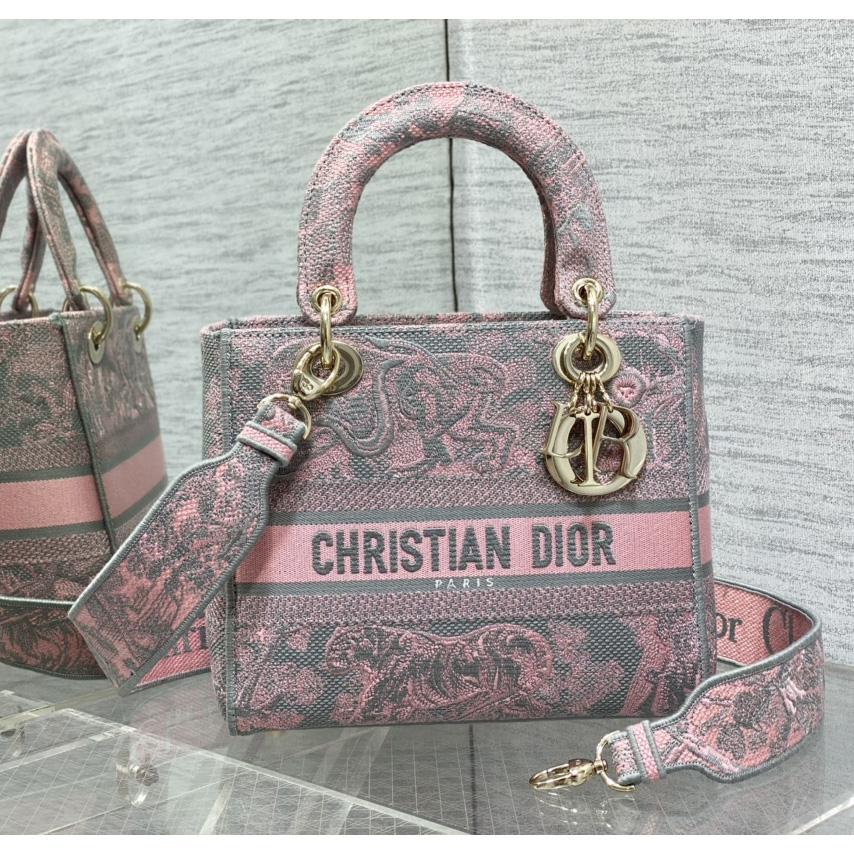 Dior Medium Lady D-lite Bag - DopestKickz