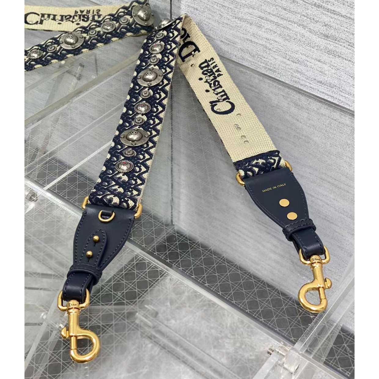 Dior Shoulder Strap With Ring - DopestKickz