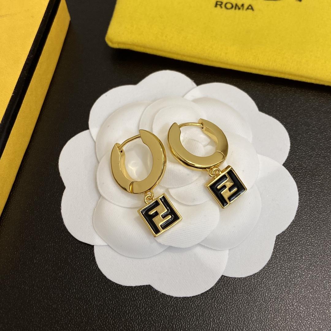 Fendi Forever Fendi Earrings - DopestKickz