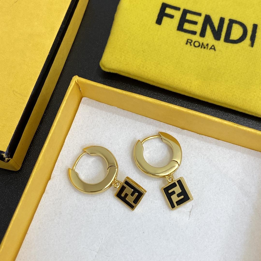 Fendi Forever Fendi Earrings - DopestKickz