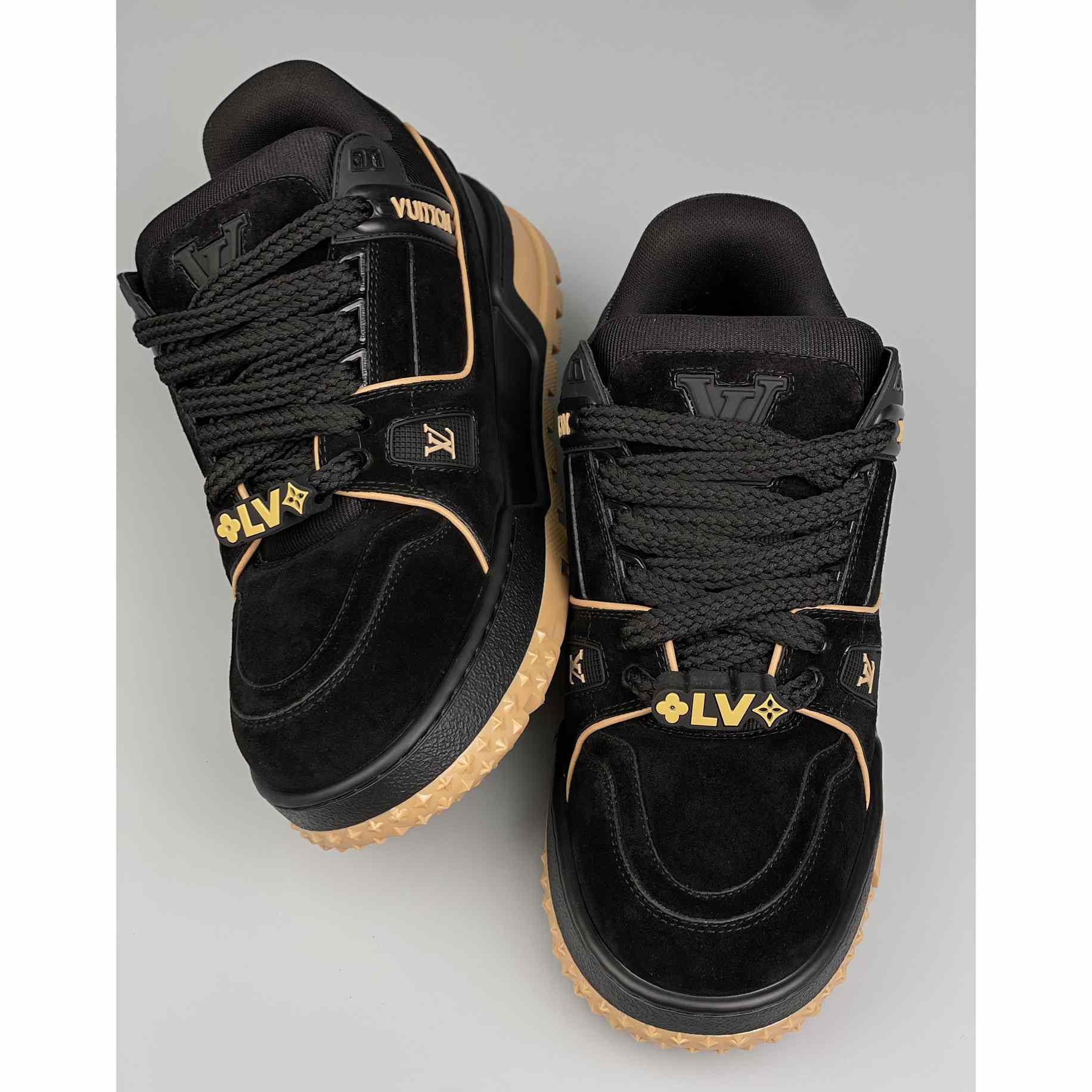 Louis Vuitton LV Trainer Maxi Sneaker  (upon uk size)      1ABM34 - DopestKickz