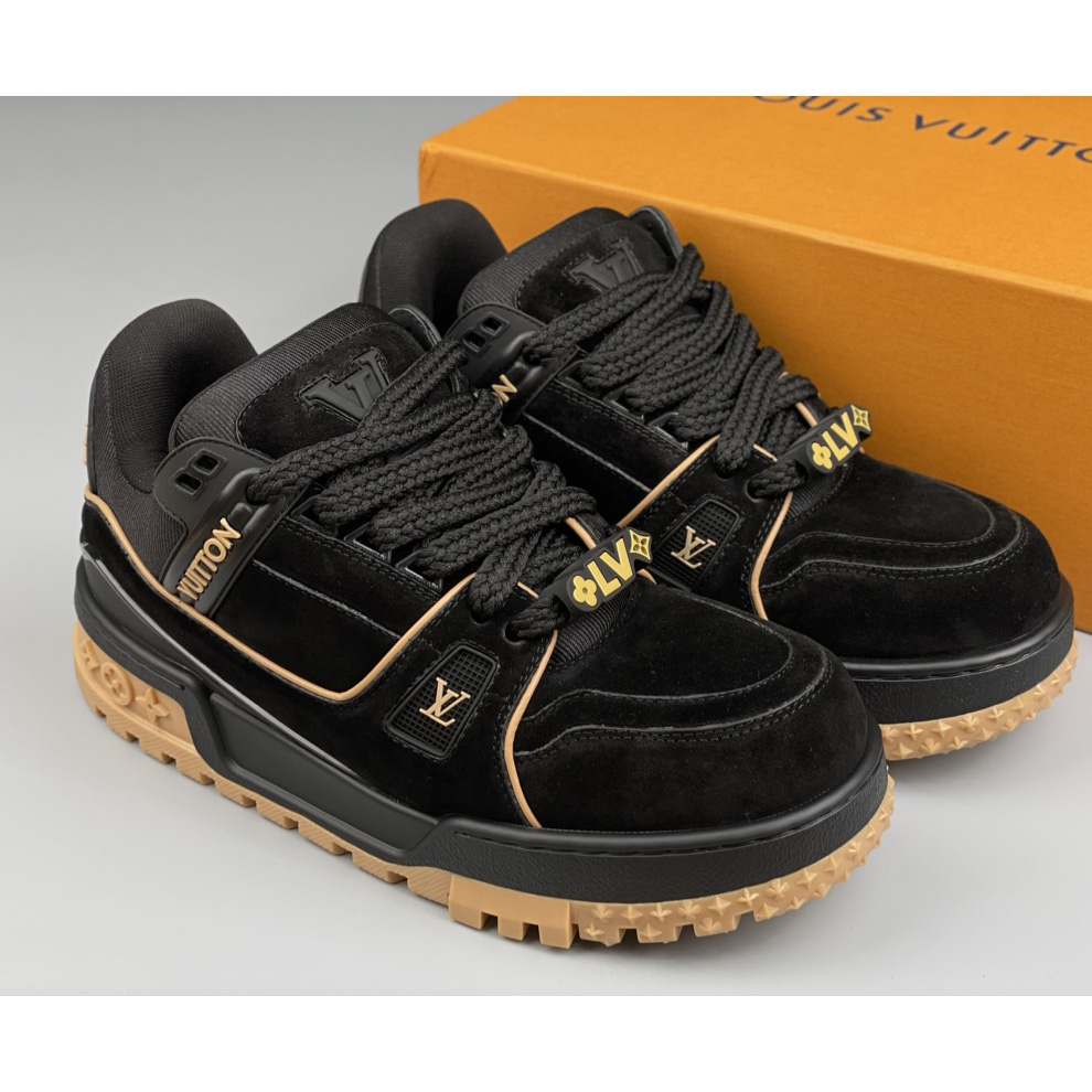 Louis Vuitton LV Trainer Maxi Sneaker  (upon uk size)      1ABM34 - DopestKickz