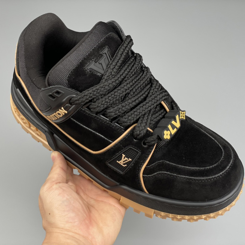 Louis Vuitton LV Trainer Maxi Sneaker  (upon uk size)      1ABM34 - DopestKickz