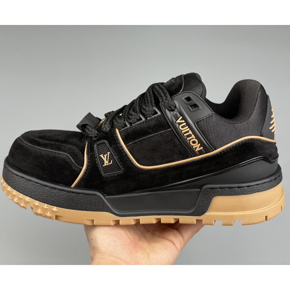 Louis Vuitton LV Trainer Maxi Sneaker  (upon uk size)      1ABM34 - DopestKickz