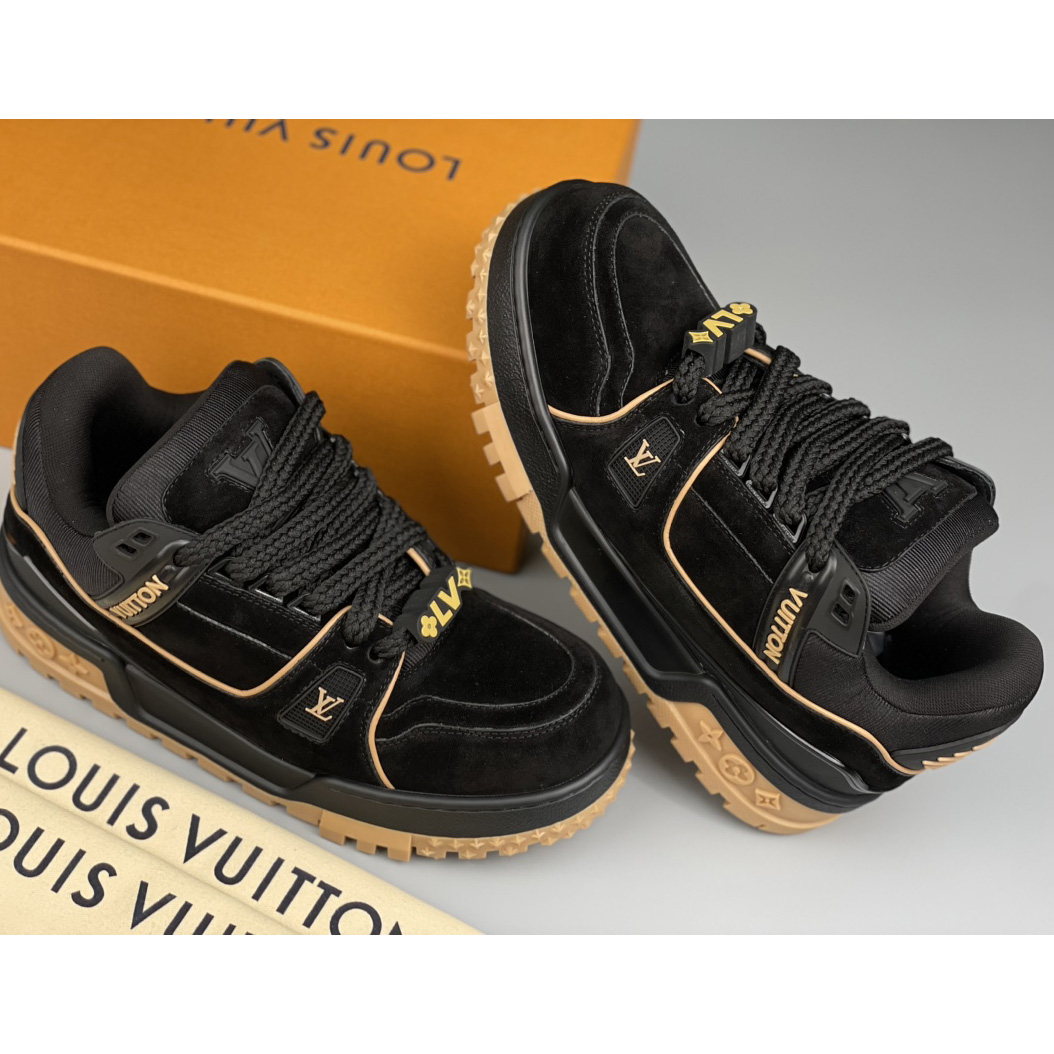 Louis Vuitton LV Trainer Maxi Sneaker  (upon uk size)      1ABM34 - DopestKickz