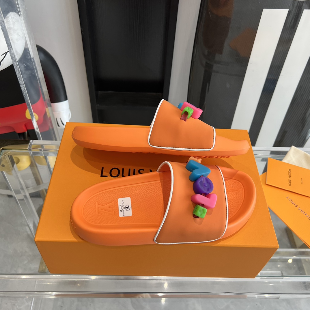 Louis Vuitton Pool Pillow Flat Comfort Mule Sandals - DopestKickz