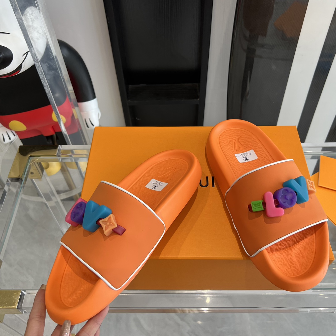 Louis Vuitton Pool Pillow Flat Comfort Mule Sandals - DopestKickz