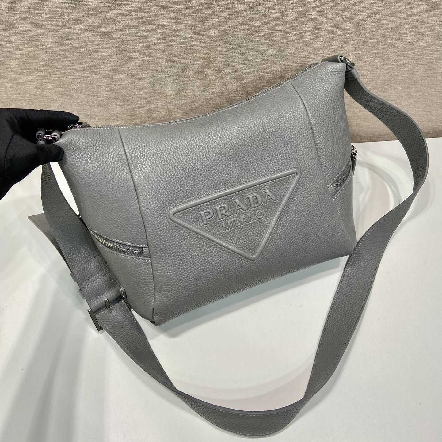 Prada Leather Bag With Shoulder strap - DopestKickz
