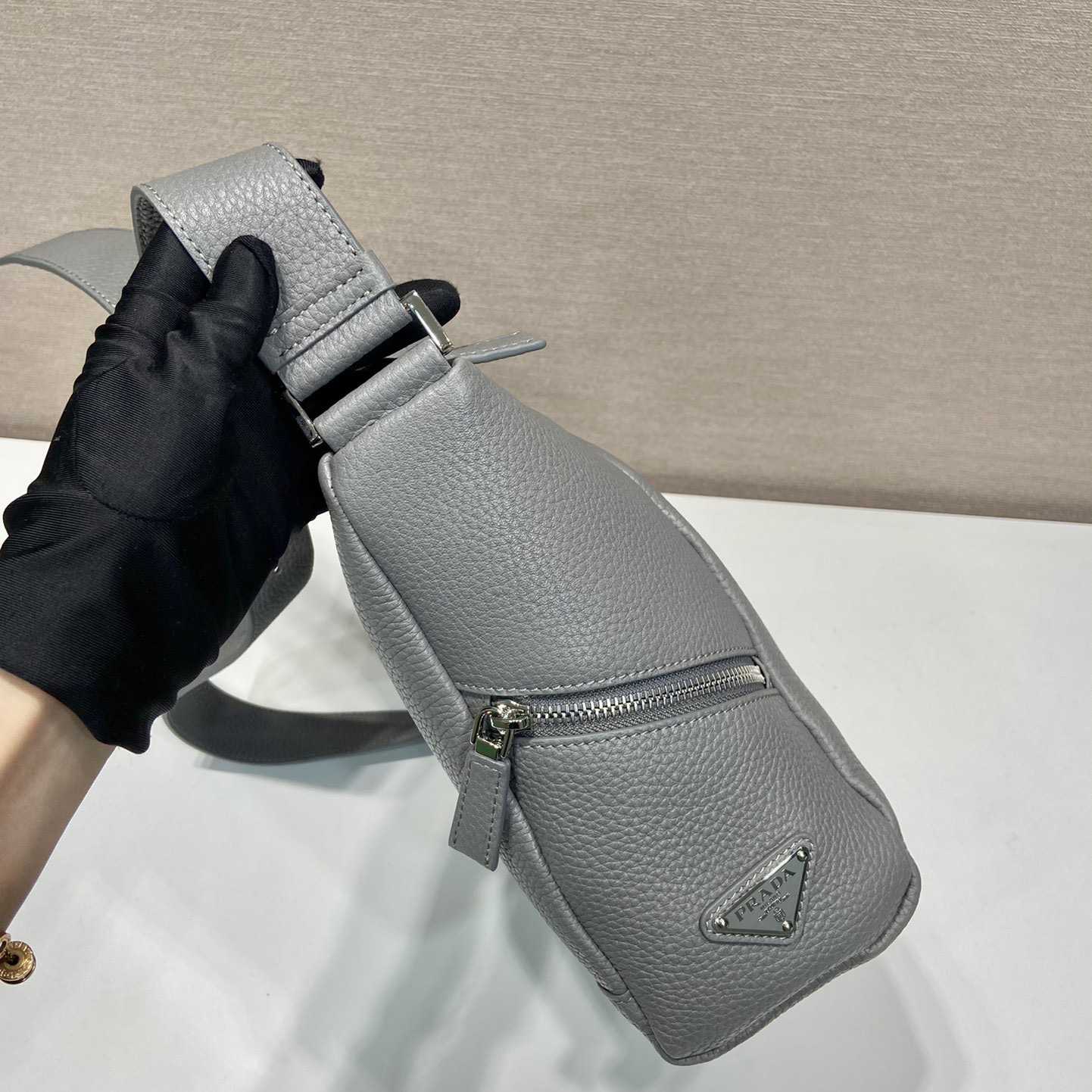 Prada Leather Bag With Shoulder strap - DopestKickz