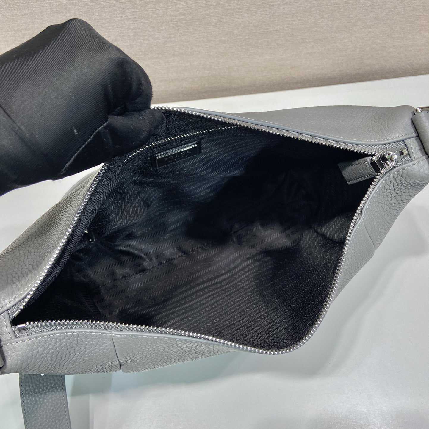 Prada Leather Bag With Shoulder strap - DopestKickz