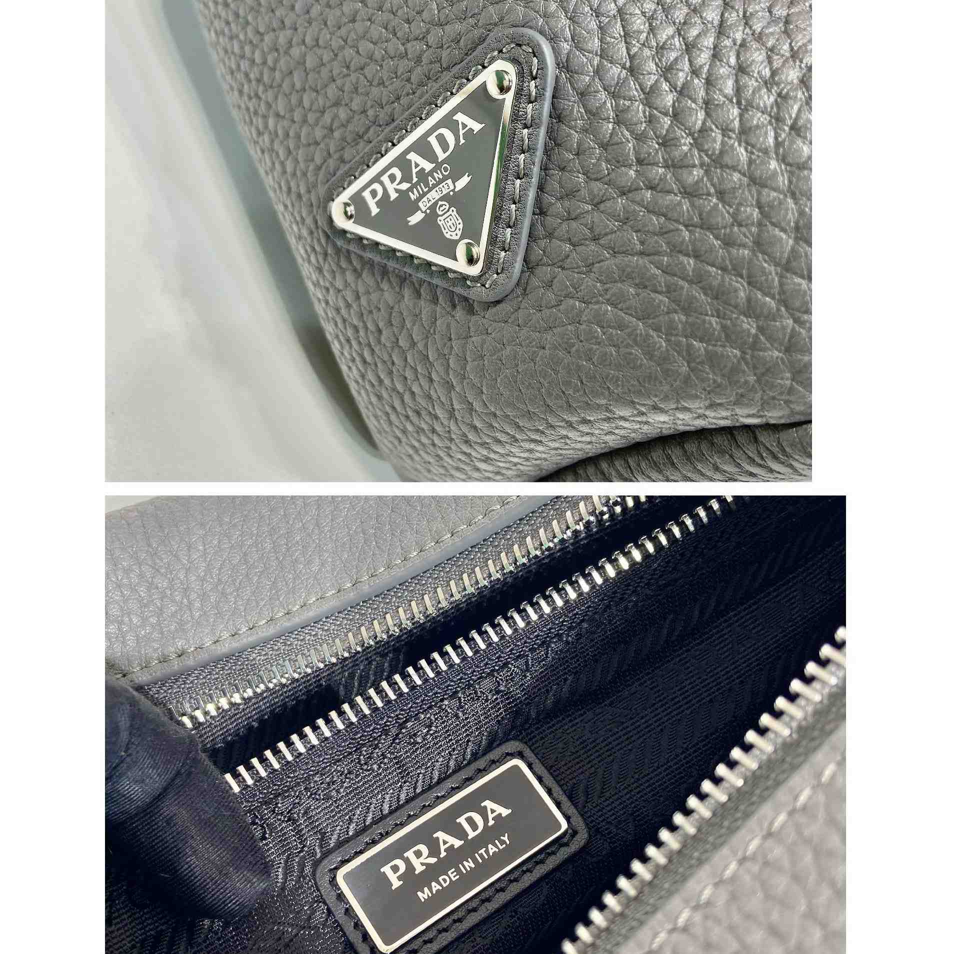 Prada Leather Bag With Shoulder strap - DopestKickz