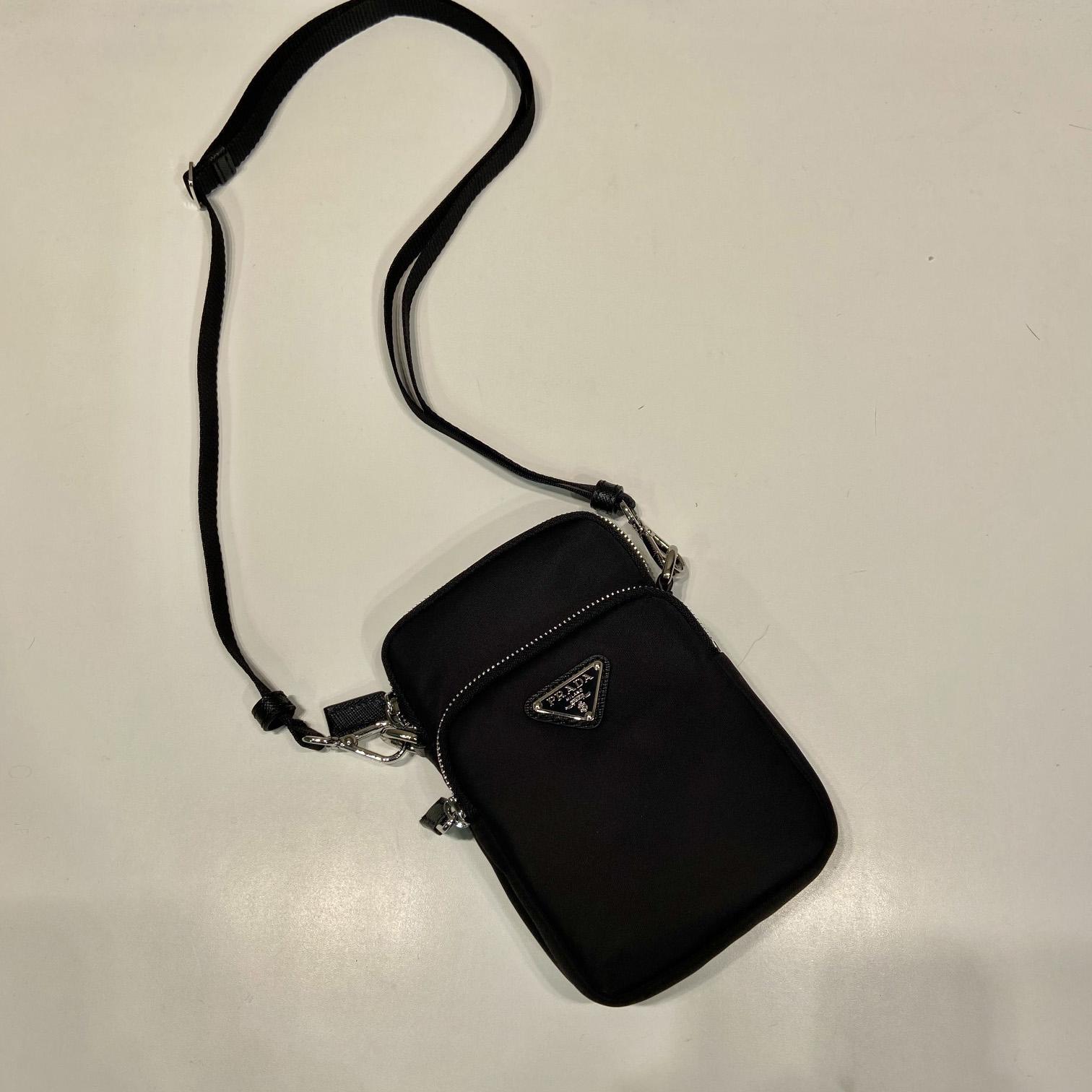 Prada Leather Bag With Shoulder strap - DopestKickz