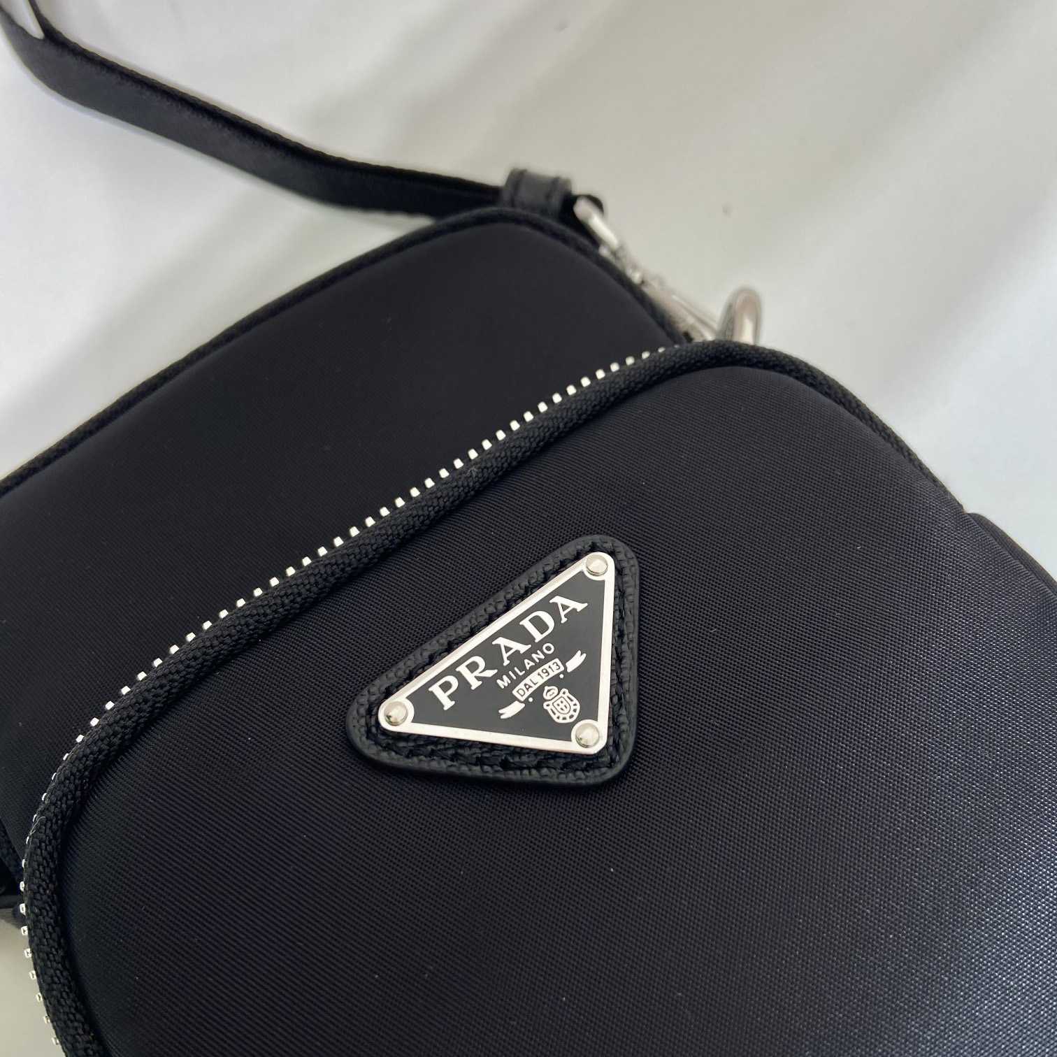 Prada Leather Bag With Shoulder strap - DopestKickz